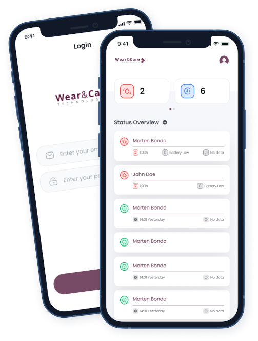 Life Science Mobile App Development Example - Intuitive UI on Phones